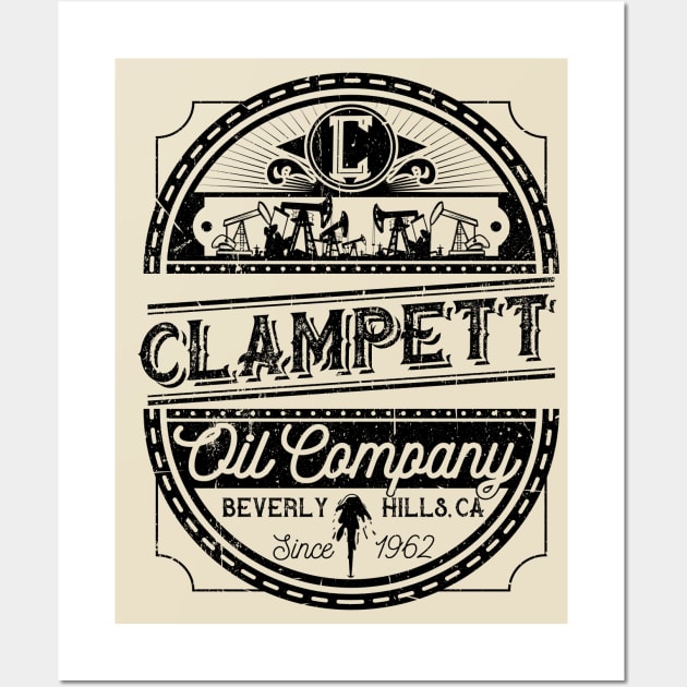 Clampett Oil Co Lts Wall Art by Alema Art